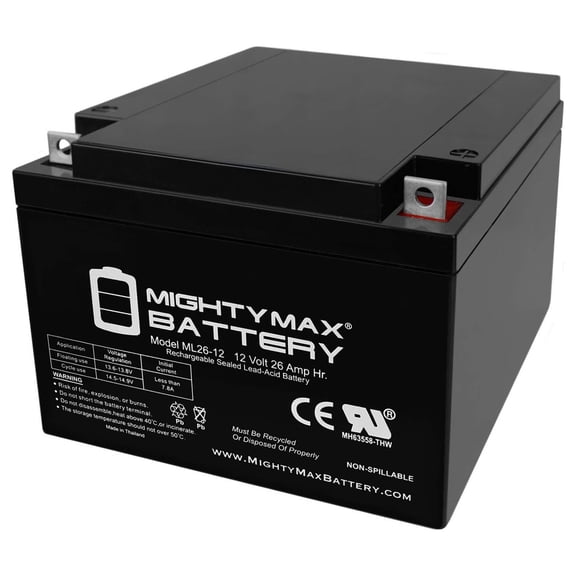 12V 26AH Battery Replacement for Tzora Titan Scooter