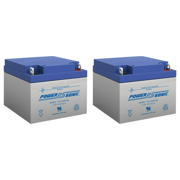 12V 26AH NB Replacement Battery Compatible with Xantrex Technology XPower PowerPack 600H - 2 Pack