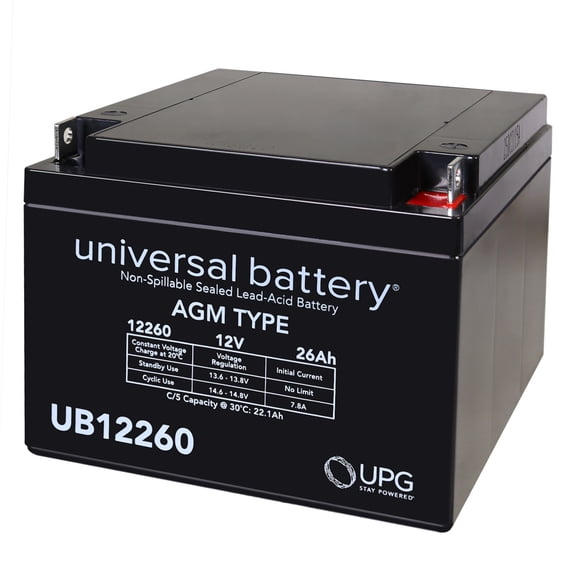 12V 26AH Replacement Battery for Tempest TR26-12C