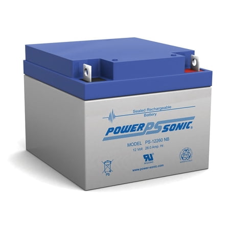12V 26Ah SLA Replacement Battery for Power-Sonic PS12280NB