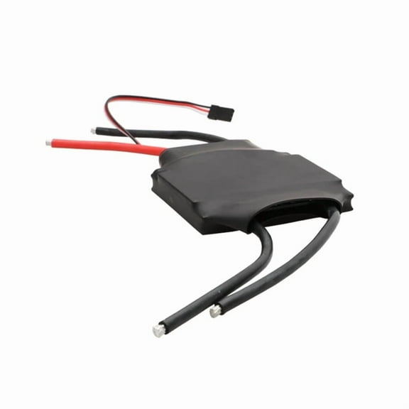 12V-26V 3S-6S Two-Way Brushed ESC 200A 2000W High-Power Speed Controller with LED Lights for RC Trawler 997 Motors