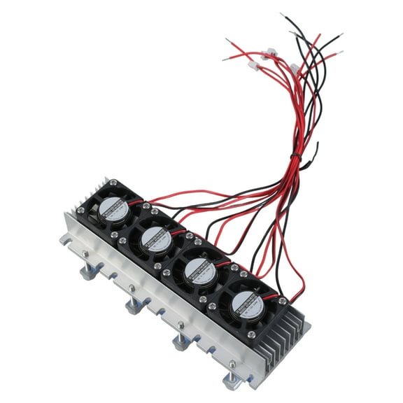 12V 288W 30A Semiconductor Cooling Thermoelectric Peltier Refrigeration for Air Conditioning Fan