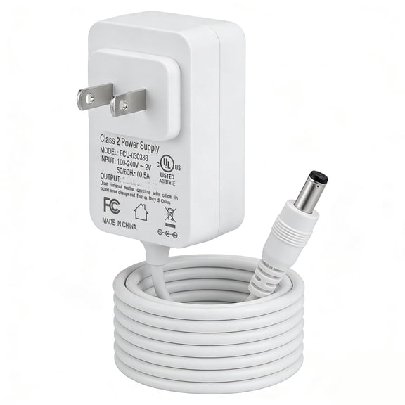12V 2A for Audio Technica Turntable Charger Power Cord for Audio-Technica AT-LP60X AT-LP60X-BK AT-LP60X-BW AT-LP60XBT-RD AT-LP120XUSB-BK Direct-Drive Turntable Record Player Power DC Adapter