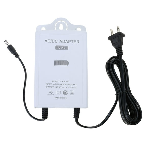 12V-2A Mini UPS Battery Backup for WiFi, Router, Modem Universal Interface
