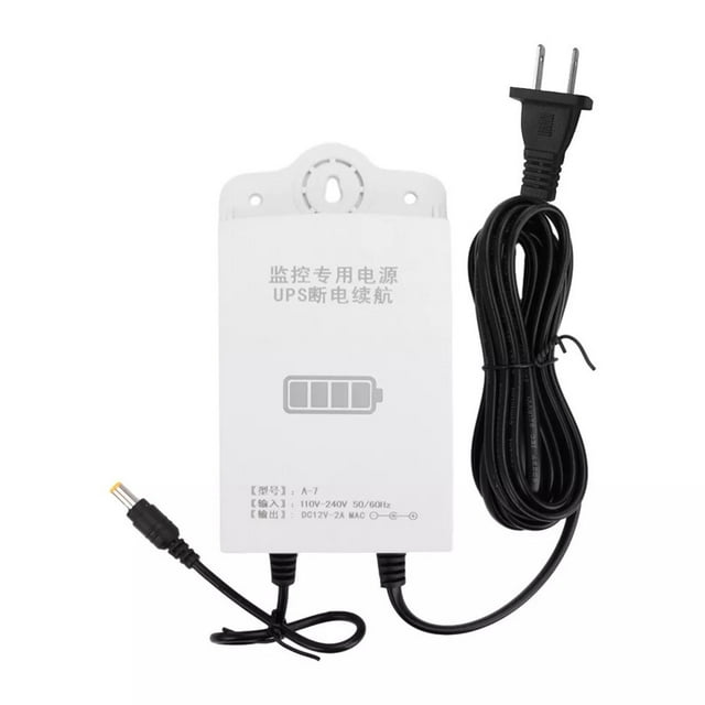 12V-2A Uninterruptible Power Supply Adapter Monitor UPS Mini UPS Battery Backup Battery Protection Board Power Supply US-Plug