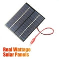thumbnail image 1 of 12V 2W Solar Panel Charger Power DIY Solar Cell Module Battery Waterproof for Car Outdoor Camp, 1 of 8
