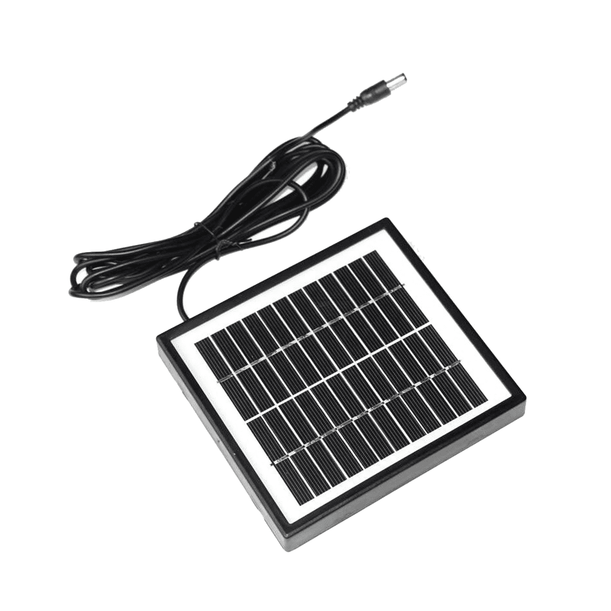 12V 2W Solar Panel Solar Garden Light Panel DIY Parts DC Port Solar
