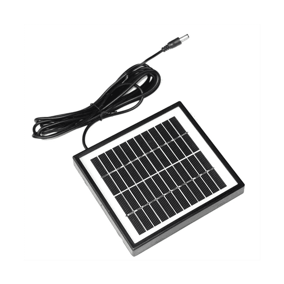 12V 2W Solar Panel Solar Garden Light Panel DIY Parts DC Port Solar Panel Battery Module for Battery Charger