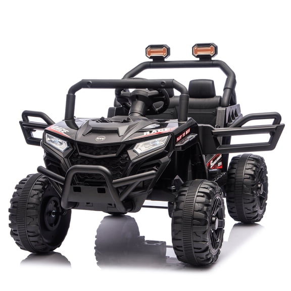 12V 2WD Kids Ride On UTV W/ 2.4G PC,Anti-Collision Bar,High Chassis,Anti-Slip Wheels & 4-Wheel Suspension,Upgraded Battery for 2-Hour Runtime,Provide a safe speed of 1.86-3.11mph for Kids Aged 3-5