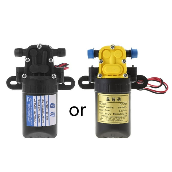 12V 3.5L/Min 0.48MPa 70 Diaphragm High Pressure Self Priming Water Pu