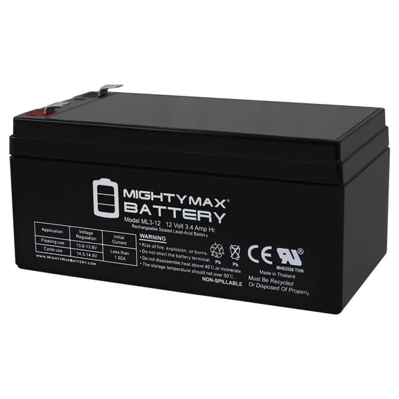 12V 3 AH SLA Battery for Baxter Colleague Volumetric Infusion Pump