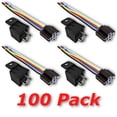 thumbnail image 1 of 12V 30 40A SPDT Bosch Style Automotive Relays & 5 Wire Socket Harness (100/Pack), 1 of 4