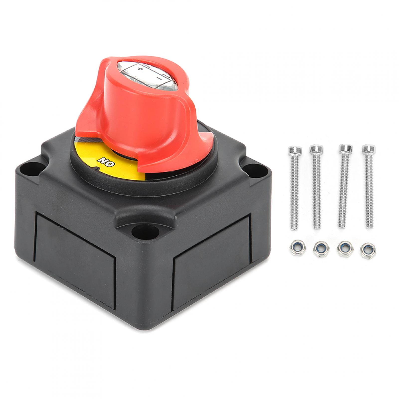 12V 300A Battery Disconnect Knob ON‑OFF Switch High Current for Car RV