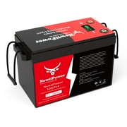 NewtiPower 12V 300Ah Smaller LiFePO4 Lithium Battery,200A BMS,10000+ Cycle for RV and Power Storage