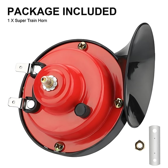 12V 300DB Super Loud Train Horn For Car Truck SUV Motorcycle Boat-Car Air Horns For Safety Waterproof