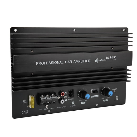 12V 300W Car High Power Amplifier DIY Bass Sub Woofer Board for 8 to 12 inches / 20.3 to 30.5 cm Speaker Double Voice Coil