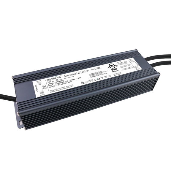 12V 300W Dimmable CV DC LED Driver UL approved