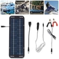 thumbnail image 1 of 12V 30W Portable Solar Panel Car Boat Power Solar Panel Battery Charger Maintainer for Car Motorcycle Tractor Boat RV, 1 of 5