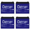 thumbnail image 1 of 12V 35AH GEL Battery Replacement for Spitzer E2 Electric - 4 Pack, 1 of 14