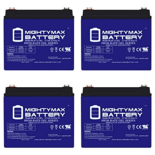 Mighty Max Battery Batería de 12V 100AH para paneles solares RENOGY PV