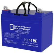 12V 35AH GEL NB Replacement Battery Compatible with Dalton ePower PC1104A