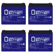 12V 35AH GEL NB Replacement Battery Compatible with Encore 48B 450 WT Lawn Mower - 4 Pack