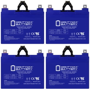 12V 35AH GEL NB Replacement Battery Compatible with Everest Jennings Marathon LE - 4 Pack