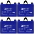 thumbnail image 1 of 12V 35AH GEL NB Replacement Battery Compatible with MB857-35 -CH AGM U1 - 4 Pack, 1 of 11