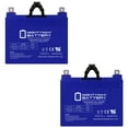 thumbnail image 1 of 12V 35AH GEL NB Replacement Battery Compatible with R-4 Foldable Power Wheelchair - 2 Pack, 1 of 13