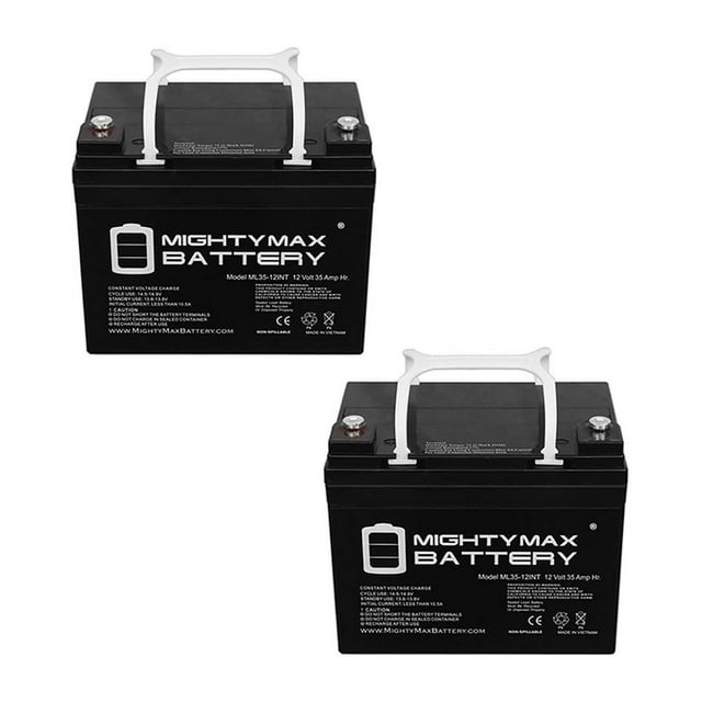 Mighty Max Battery 12V 35AH Gel Replacement Battery For Invacare Pronto M51 M61-2 Pack