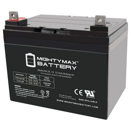 12V 35AH SLA Replacement Battery for John Deere GX75