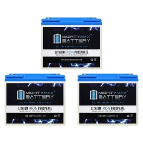 12V 35AH U1 Lithium Replacement Battery compatible with Bunton B52 - 3 Pack