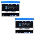 thumbnail image 1 of 12V 35AH U1 Lithium Replacement Battery compatible with Invacare Wheelchairs TRIROLLS 1 - 2 Pack, 1 of 12