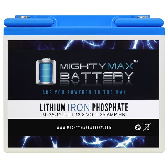12V 35AH U1 Lithium Replacement Battery for APC Power Backup System