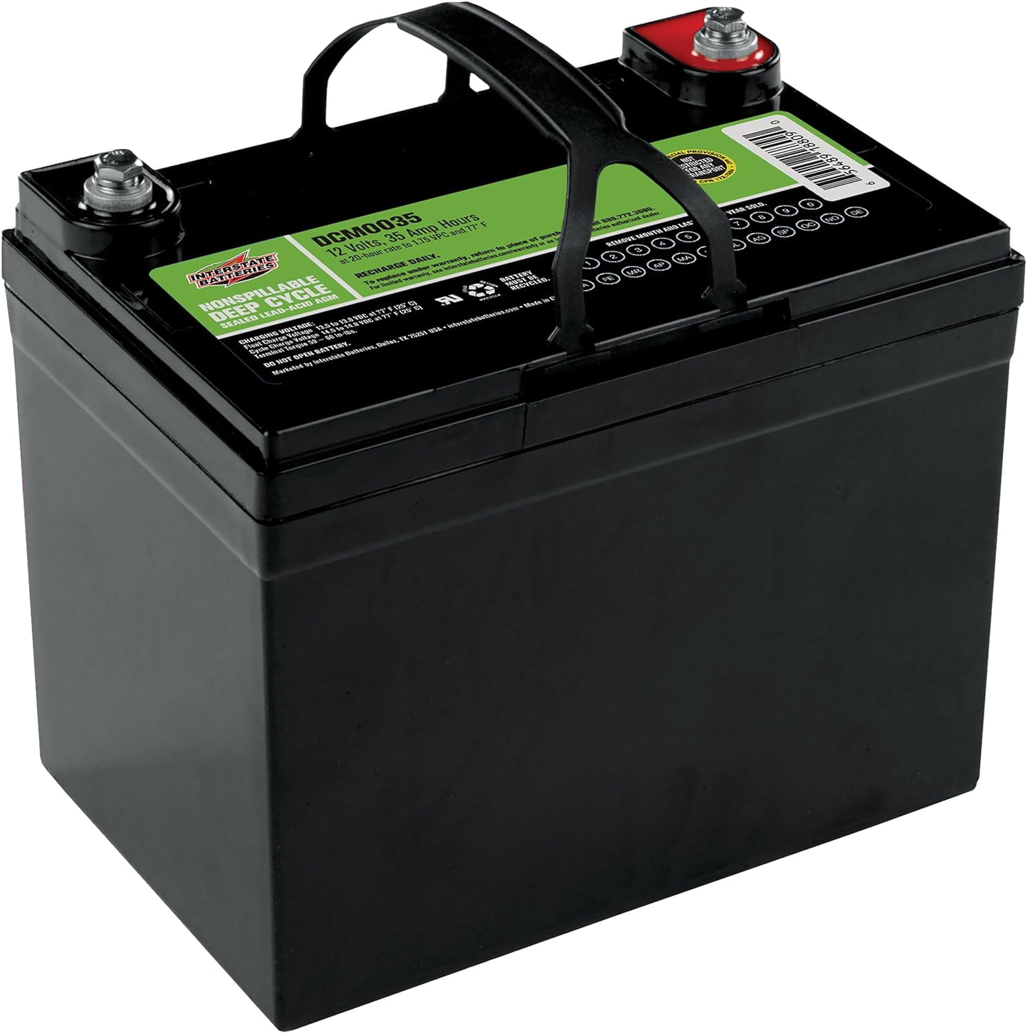 12V 35Ah Deep Cycle Mobility Battery Group U1 Or GT9L SLA AGM (Insert Terminal) Rechargeable