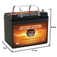 thumbnail image 1 of 12V 35Ah VMAXTANKS V35-857 Deep Cycle Battery Replaces Motorcraft BHC-U1, 1 of 7