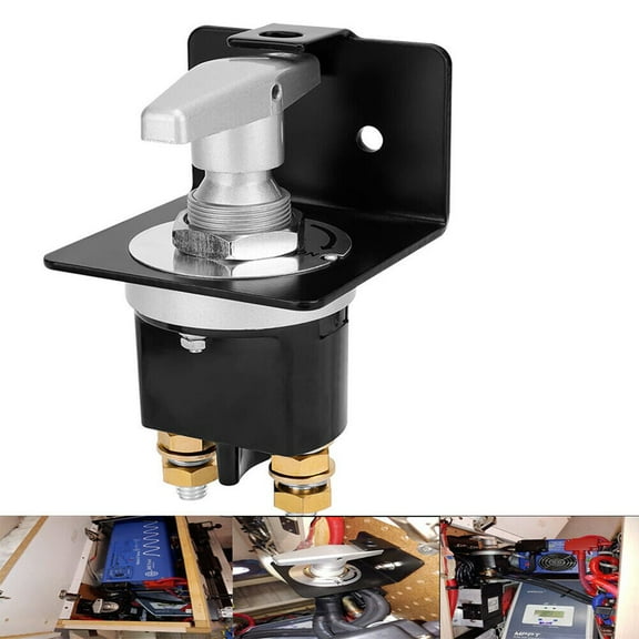 12V-36V Battery Kill Switch Disconnect Isolator Power Cut OFF Car Boat Marine RV