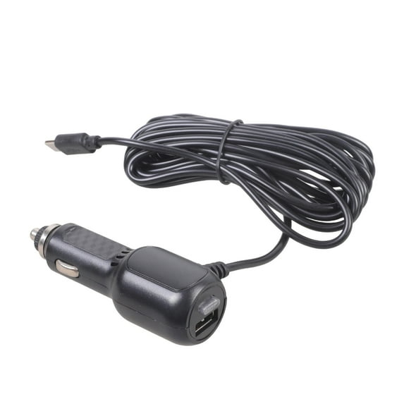 12V-36V USB Car Adapter 5V3A Type C 343CM with Overcurrent for Camera Devices