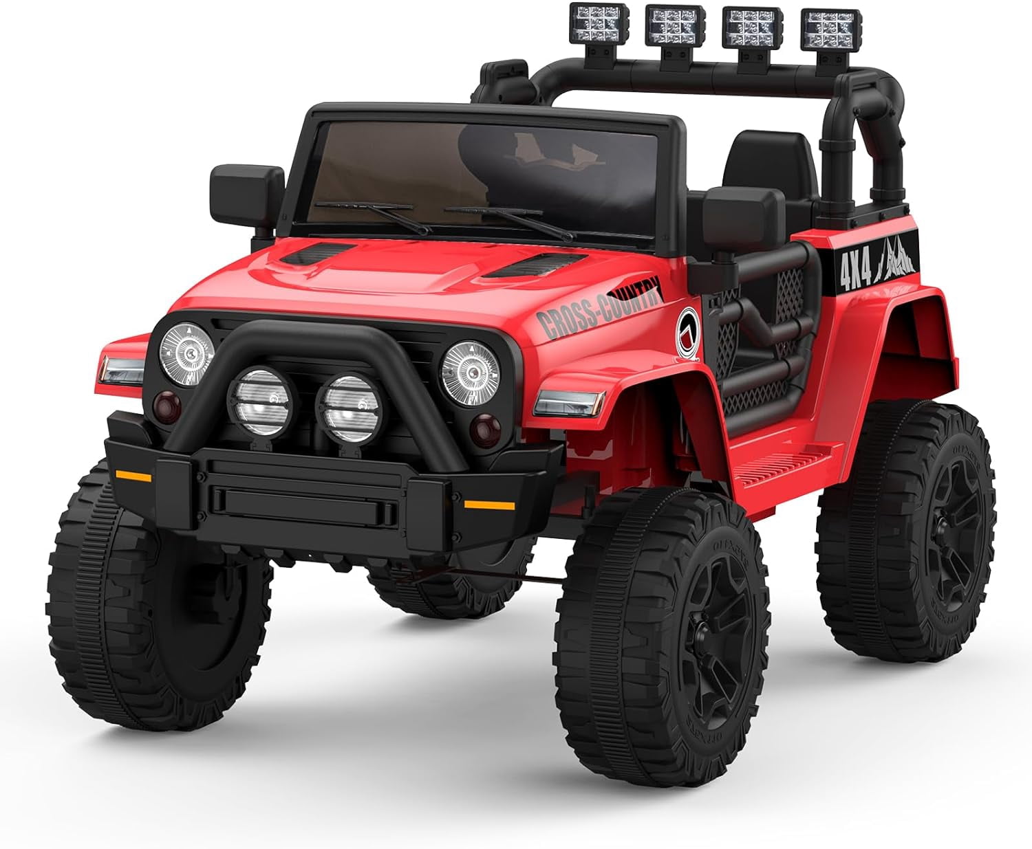 12V 4.5AH 2-Seater Electric Ride-On Truck with Remote Control, All ...