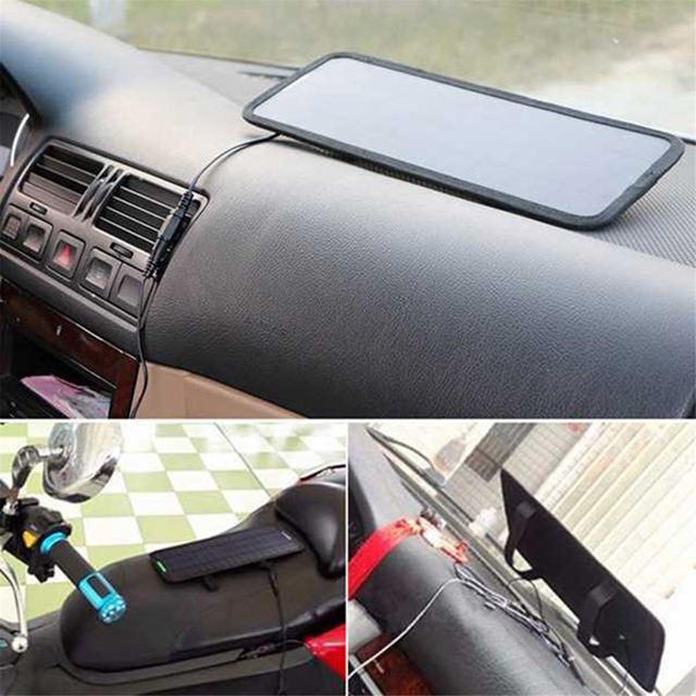 12V 4.5W Portable Solar Panel Power Car Universal Boat Battery Charger