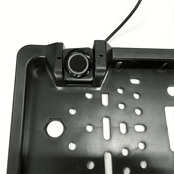 12V 4 LED Car Rear View Camera with Radar Sensor for Parking European License Plate Holder Frame Universal Accessories