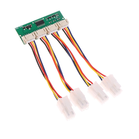 12V 4 in 1 Square 4Pin Fan Simulators Emulator For S21 S19K Desktop Cooling