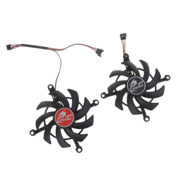 12V 4Pin VGA Fan Graphics Card Cooler Fan for Colorful GeForce RTX 3060 Ti