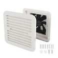thumbnail image 1 of 12V 4W RV Vent With Fan Suitable For RV Trailer Caravan Side Strong Air Exhaust Auto Parts Car Styling Camping Car Waterproof ,Super Quiet & Efficient, 1 of 7