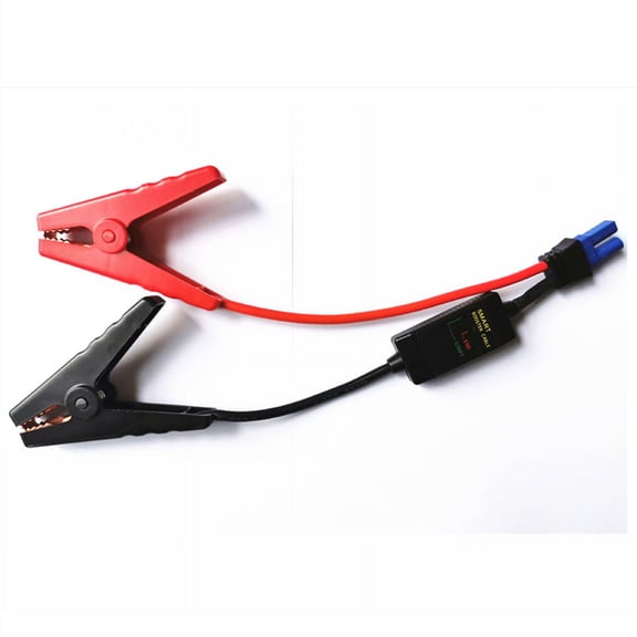12V 500A Jump Starter Connector Smart Alligator Clamp Car Emergency Booster Clip