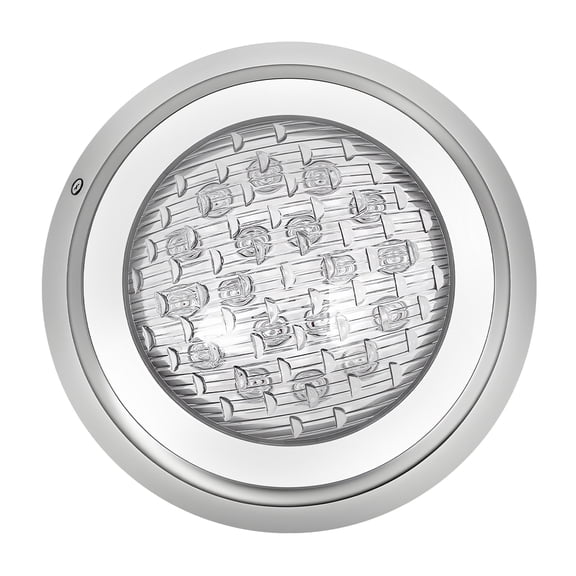 12V 54W RGB Color Changing Underwater LED Pool Light IP68 Waterproof with Remote Control, Stainless Steel Shell Submersible Swimming Pool Lamp