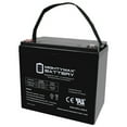 thumbnail image 1 of 12V 55AH Internal Thread Battery for Pride Jazzy 600, 600 XL, 614, 1 of 12