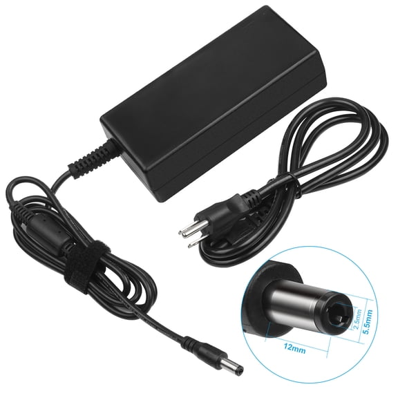 12V 5A Power Supply, AC DC Adapter, Converter 100-240V to 12 Volt 5 Amp Transformer 5.5x2.1mm Plug for LED Strip Light DVR NVR Security Cameras System CCTV Accessories
