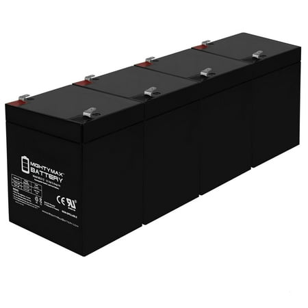 12V 5AH Replaces Black Decker VEC251 Compressor 5140044-09 - 4 Pack