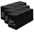 thumbnail image 1 of 12V 5AH SLA Replacement Battery for Razor E125 E 125 Red 13111110 - 9 Pack, 1 of 12